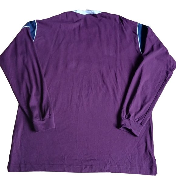 VICTORIA"S SECRET PINK MEDIUM BURGUNDY SEQUIM LONG SLEEVE T-SHIRT - Picture 2 of 8